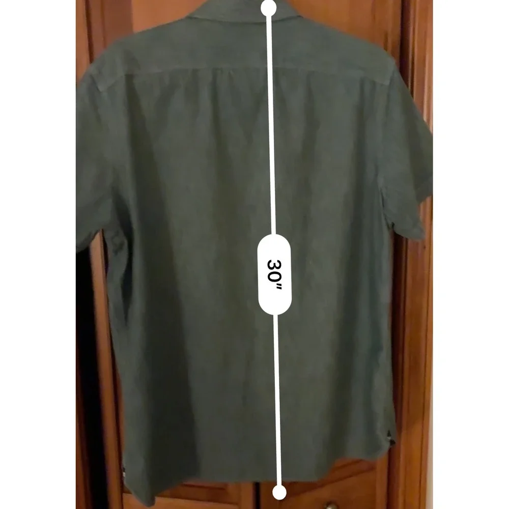 Banana Republic Camden Fit Shirt Short Sleeve Button Up XL‎ Resortwear Nice